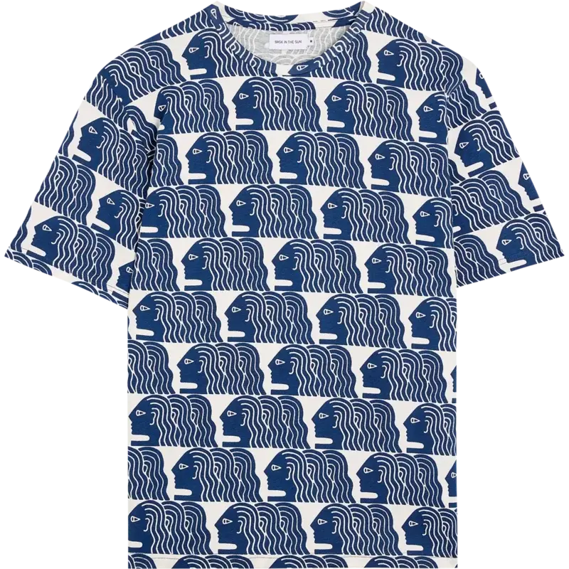 bask in the sun natural PROFILES tee