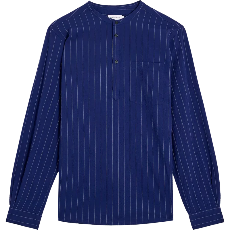 bask in the sun navy ERIKA shirt