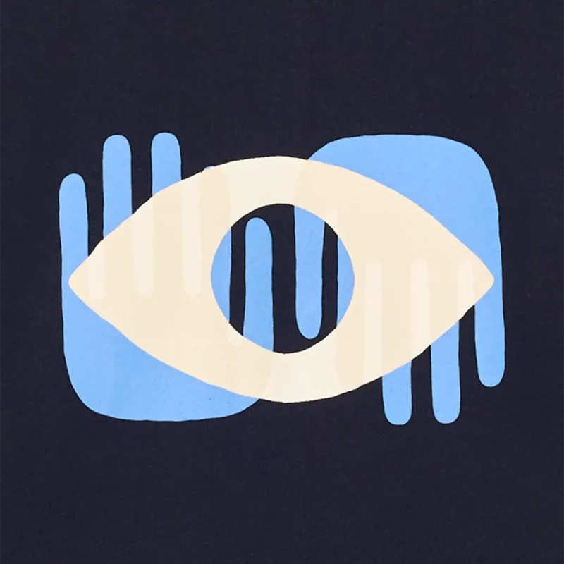 Bask In The Sun Navy EYE Tee