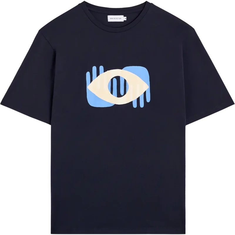 Bask In The Sun Navy EYE Tee