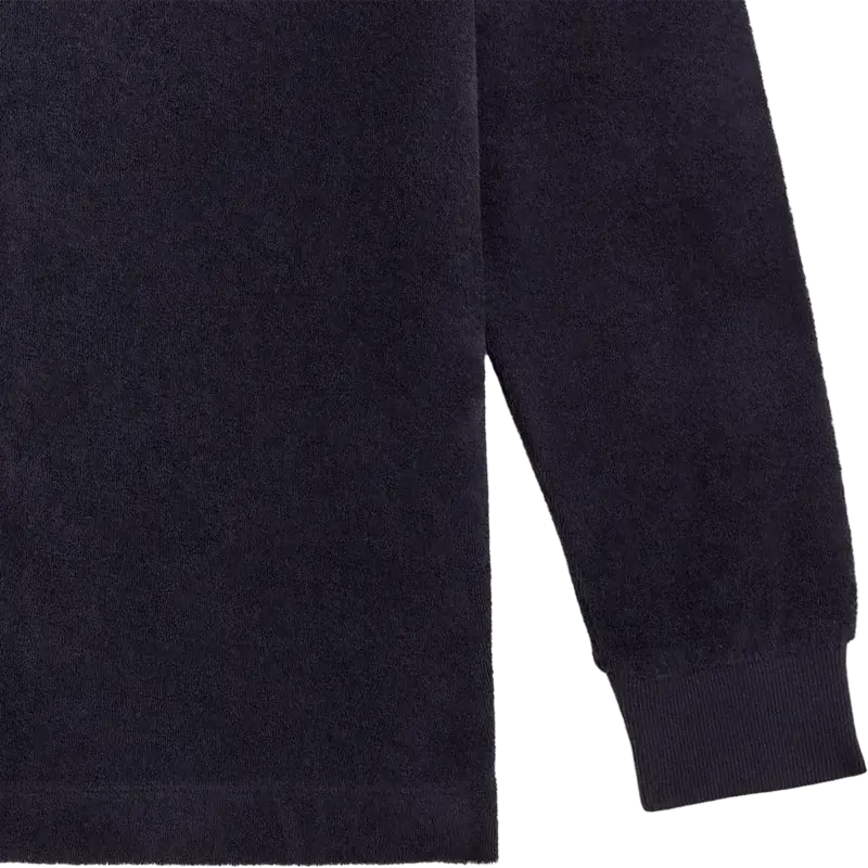 Bask In The Sun Navy GOXO LS Polo