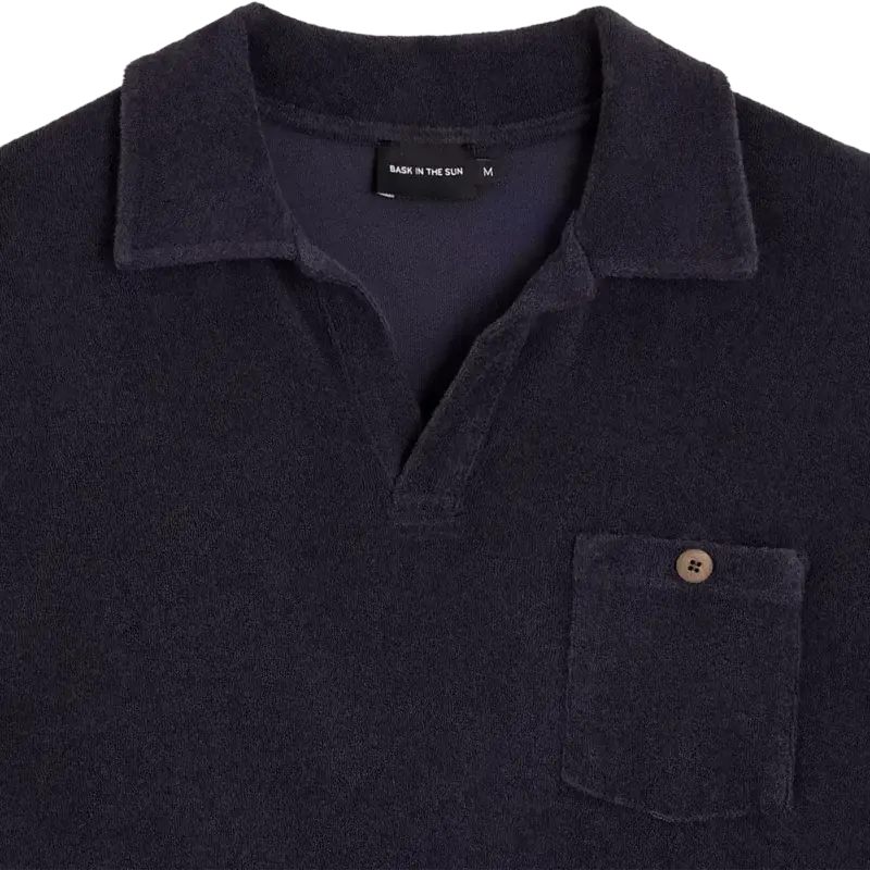 Bask In The Sun Navy GOXO SS Polo