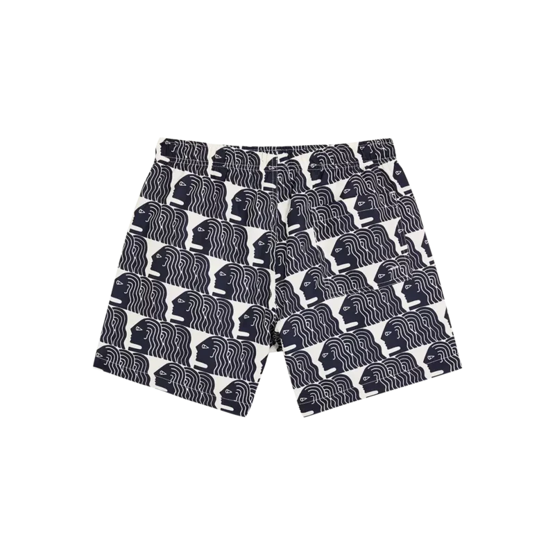 Bask In The Sun Navy PROFILES Swimshort