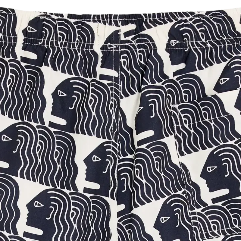 Bask In The Sun Navy PROFILES Swimshort