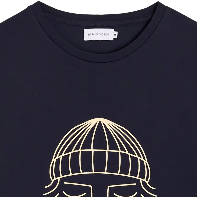 Bask In The Sun Navy TO THE SEA Tee