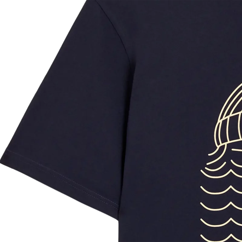 Bask In The Sun Navy TO THE SEA Tee