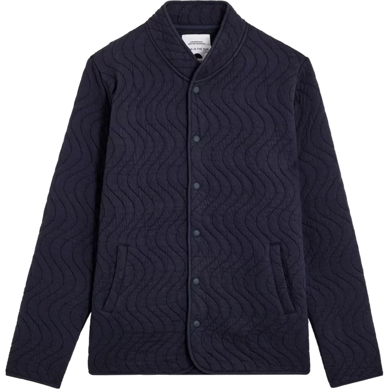 bask in the sun navy YUMI jacket