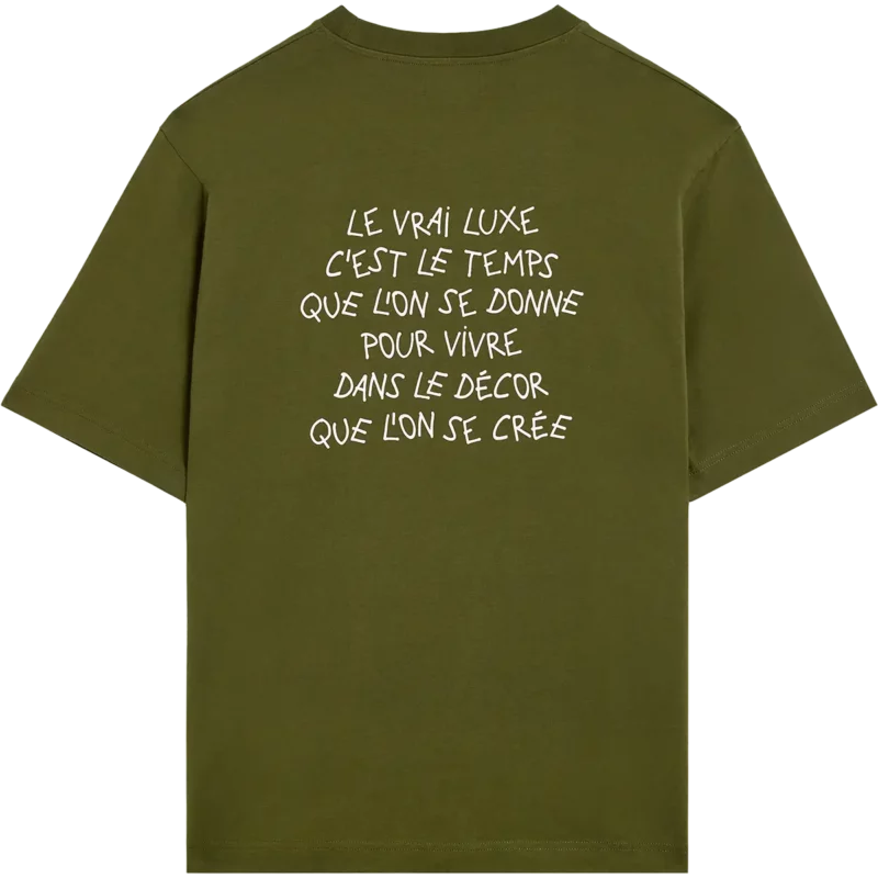 Bask In The Sun Olive LUXE Tee