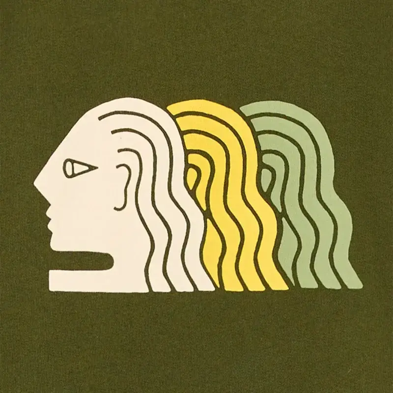 Bask In The Sun Olive PROFILES Tee