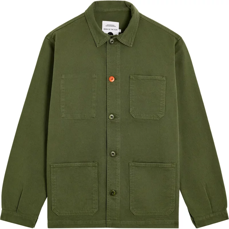 bask in the sun olive SERGI jacket