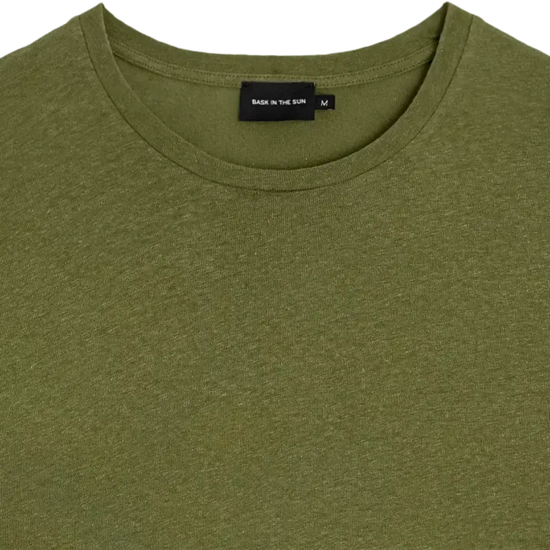 Bask In The Sun Olive STEPHANOS Tee