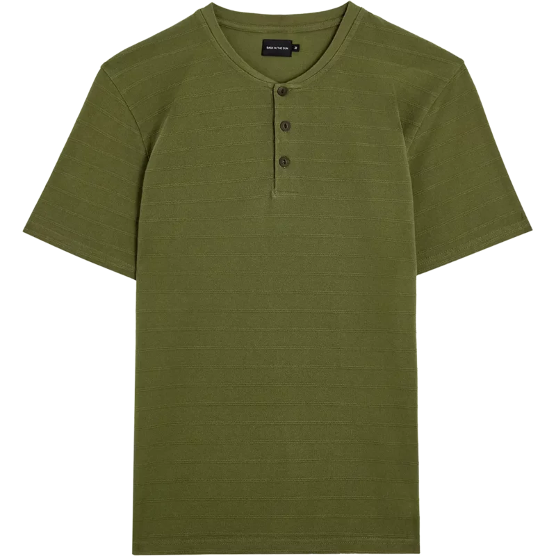 bask in the sun olive TALO tee
