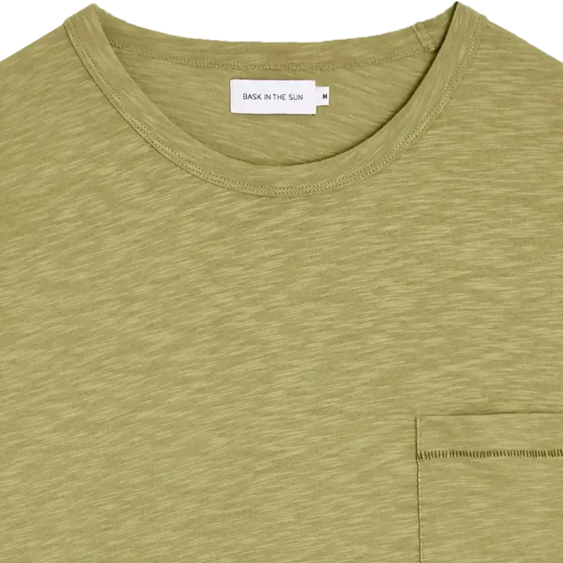 Bask In The Sun Olive ZURRIOLA Tee