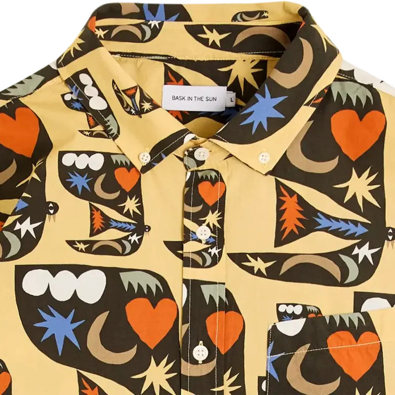 Bask In The Sun Sun FIRE BIRD Shirt