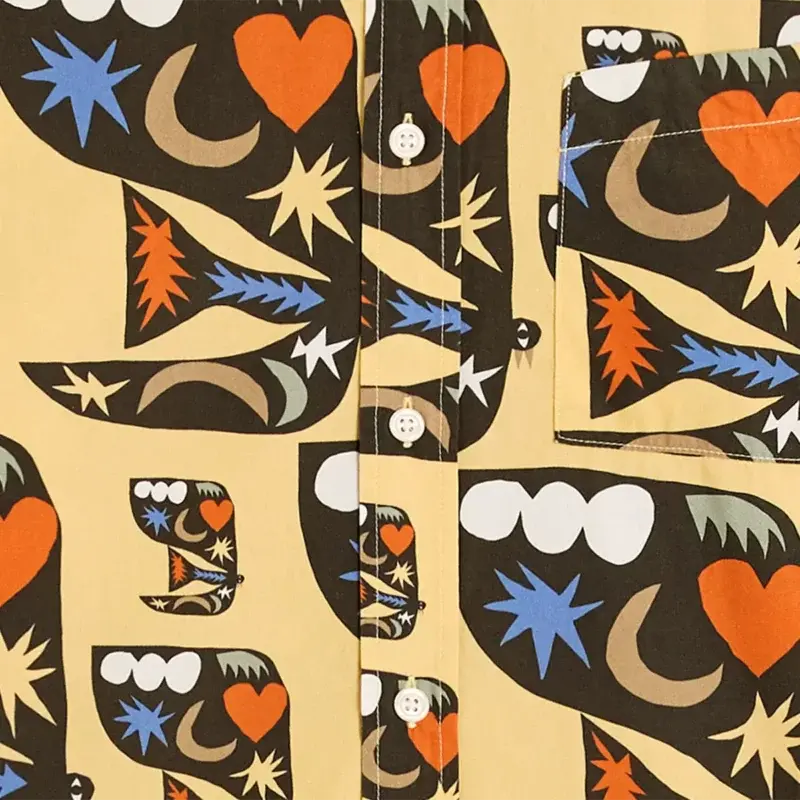 Bask In The Sun Sun FIRE BIRD Shirt