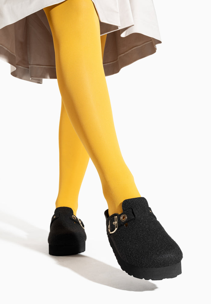 bayton Sabots à plateforme Amazone Noir