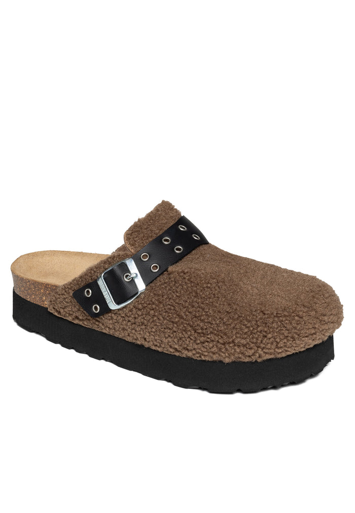 Bayton Sabots à Plateforme Mekong Marron