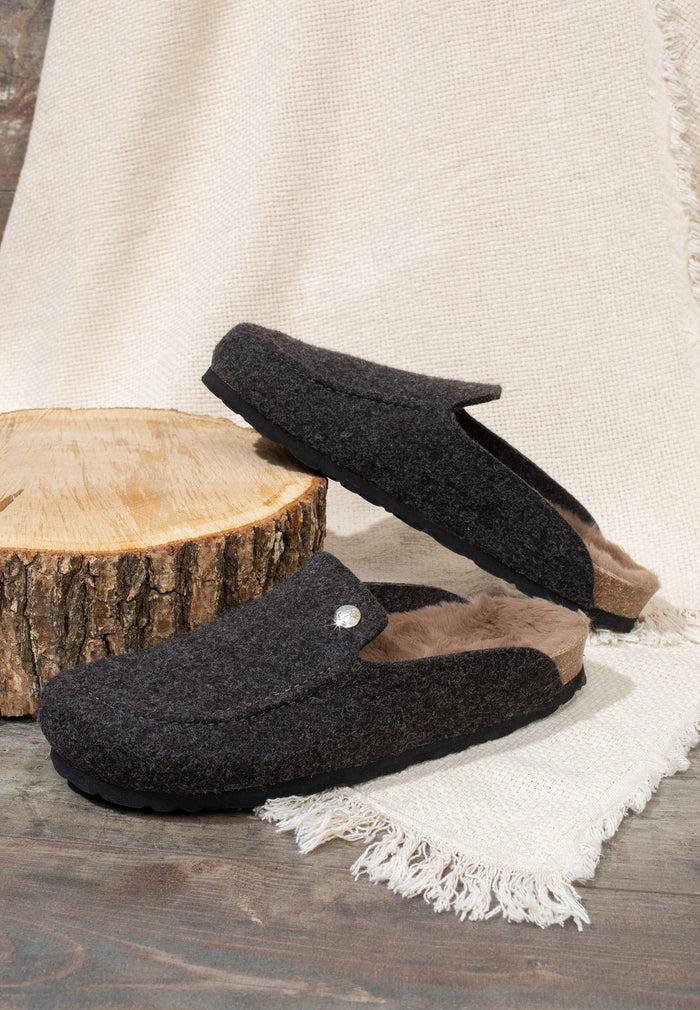 bayton Sabots Caucase Fonce Gris/Marron