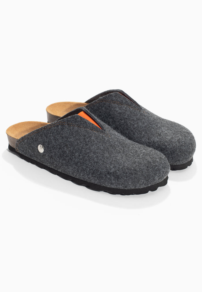 Bayton Sabots Fudji Anthracite Et Orange