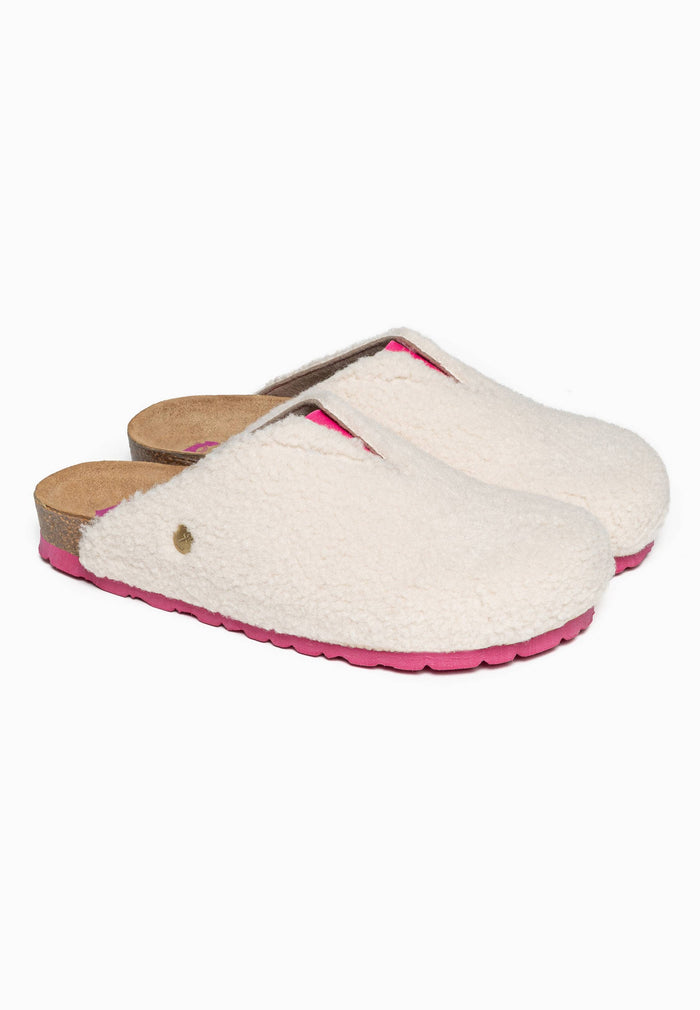 Bayton Sabots Fudji Beige Et Rose