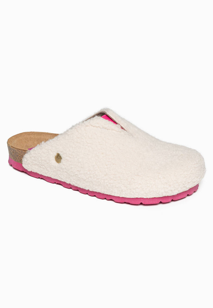 Bayton Sabots Fudji Beige Et Rose