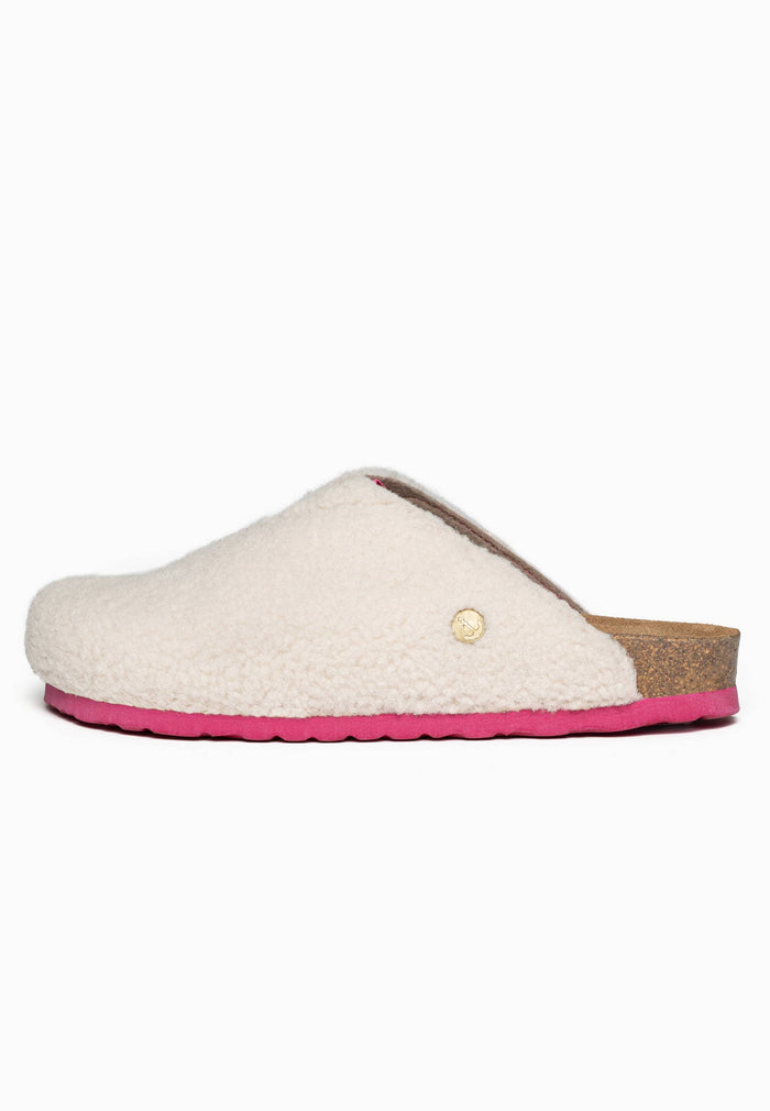 Bayton Sabots Fudji Beige Et Rose