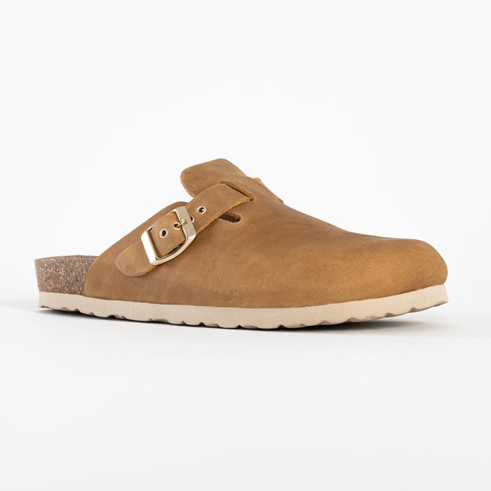 Bayton Sabots Milky Sabots Camel