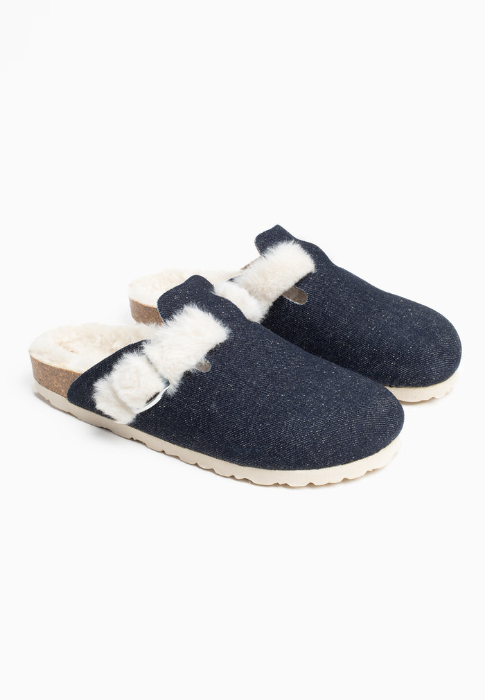 Bayton Sabots Moke Bleu Marine Bayton
