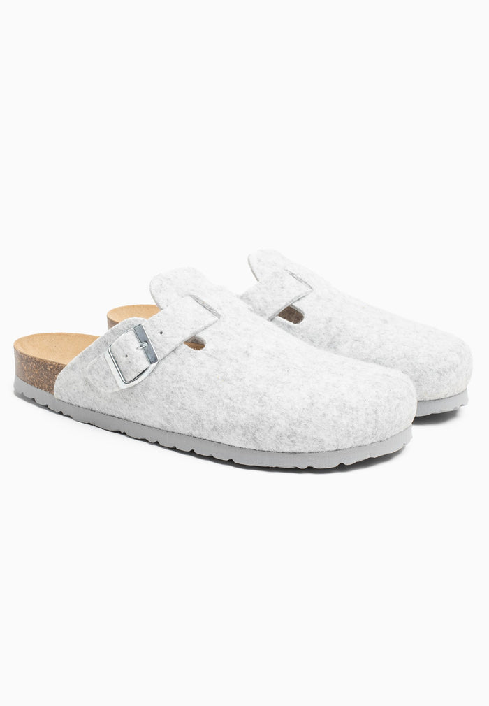 Bayton Sabots Moke Clair Gris