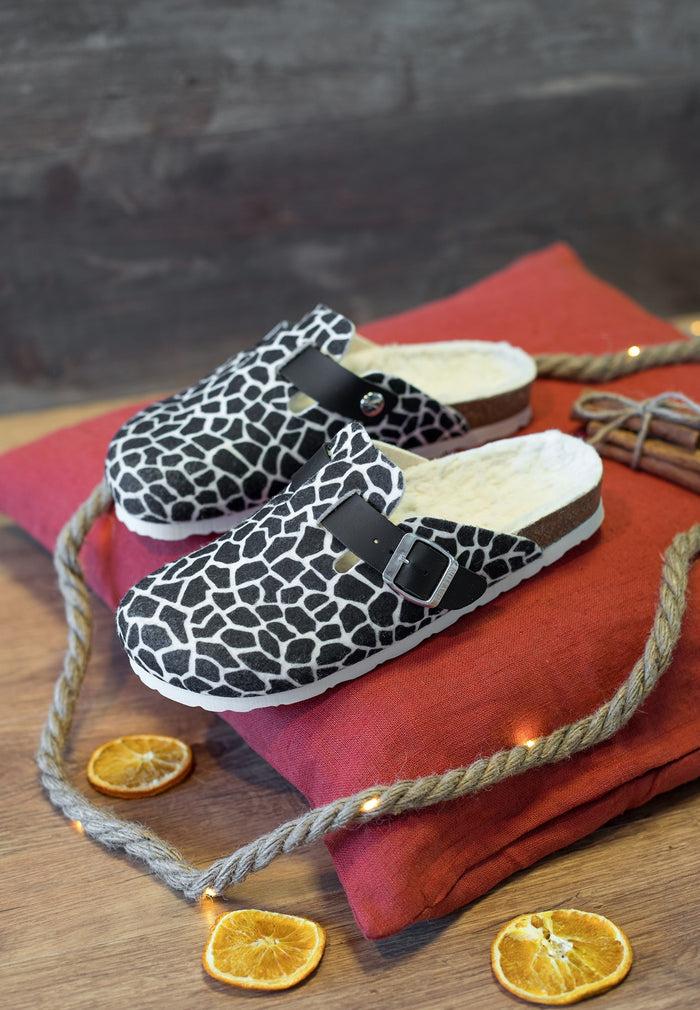 Bayton Sabots Moke Fonce Marron/Beige