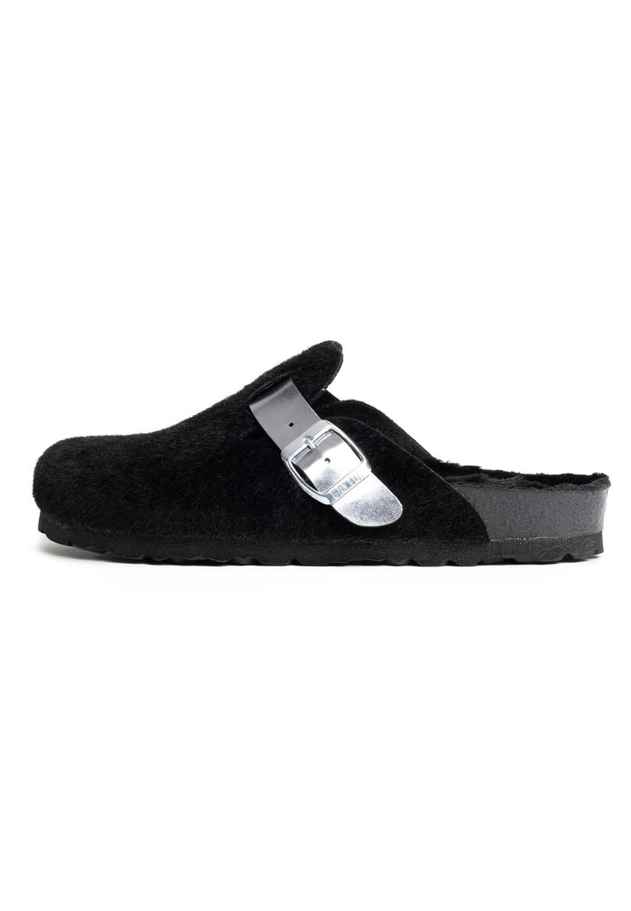 Bayton Sabots Moke Noir Et Argent Bayton