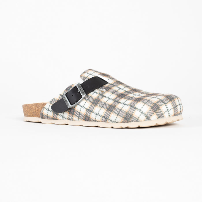 Bayton Sabots Moke Sabots Gris Et Blanc