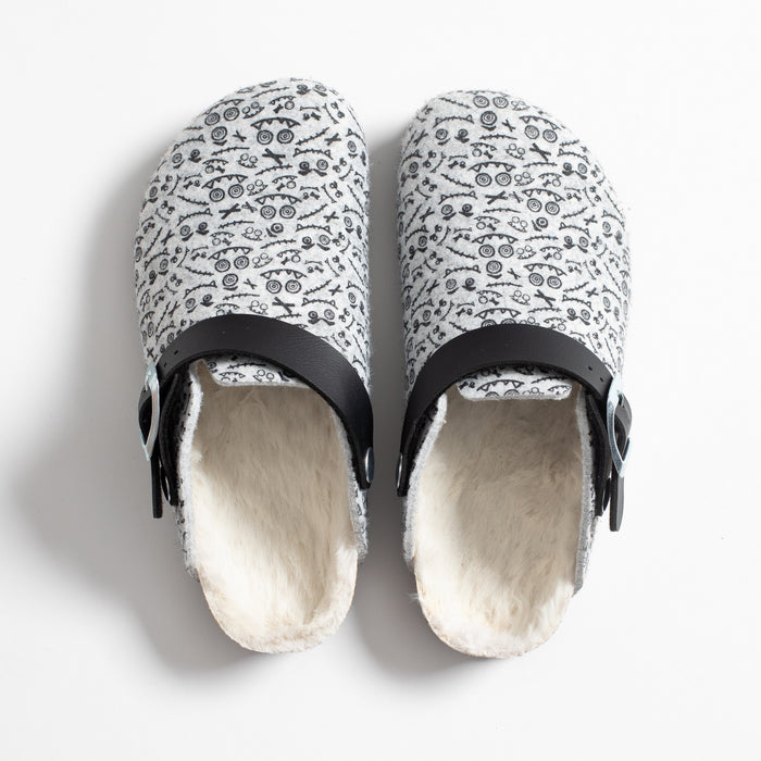 bayton Sabots Noma Noir Et Gris