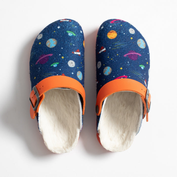 bayton Sabots Nova Bleu Marine et Orange