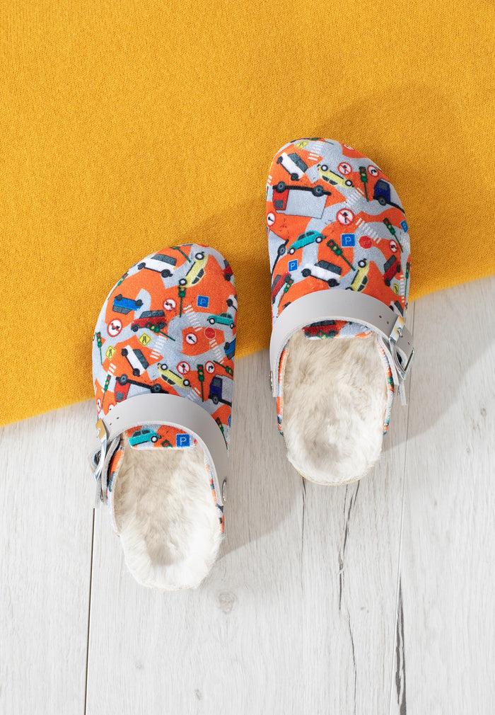 bayton Sabots Nova Orange et Gris Bayton