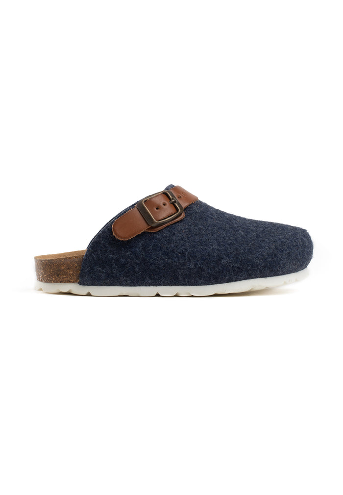 Bayton Sabots Shetland Bleu Marine