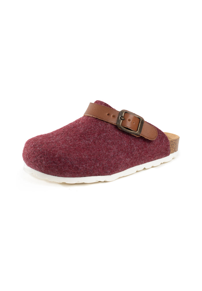 Bayton Sabots Shetland Bordeaux