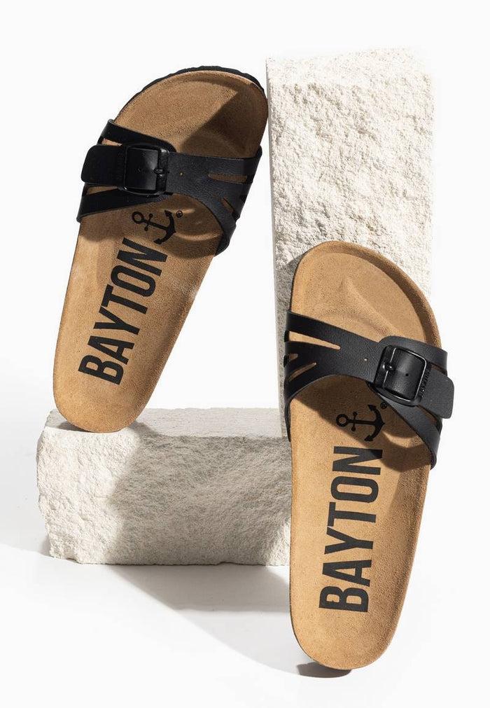 bayton Sandales 1 Bride Athena Noir Bayton Femme