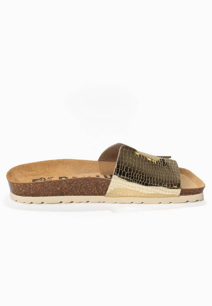 Bayton Sandales 1 Bride Djilian Dorée Bayton Femme