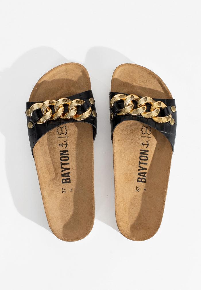 Bayton Sandales 1 Bride Esterel Noir Bayton Femme