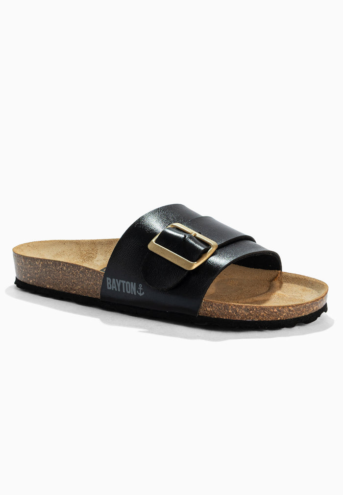 Bayton Sandales 1 Bride Orense Noir Bayton Femme