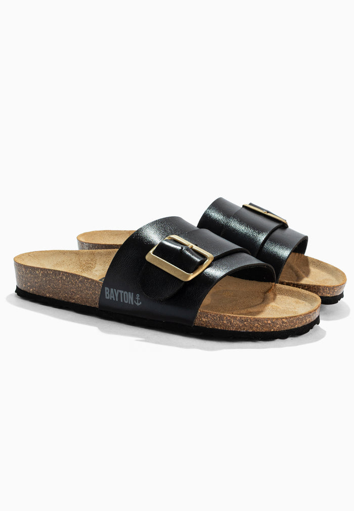 bayton Sandales 1 Bride Orense Noir Bayton Femme
