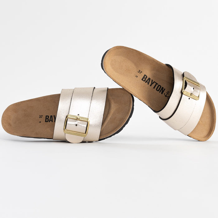 Bayton Sandales 1 Bride Orense Vert Bayton Femme