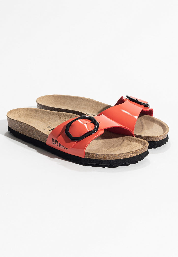 bayton Sandales 1 Bride Zephyr Corail Bayton Femme
