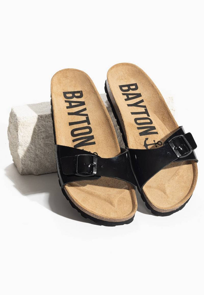 Bayton Sandales 1 Bride Zephyr Noir Bayton Femme