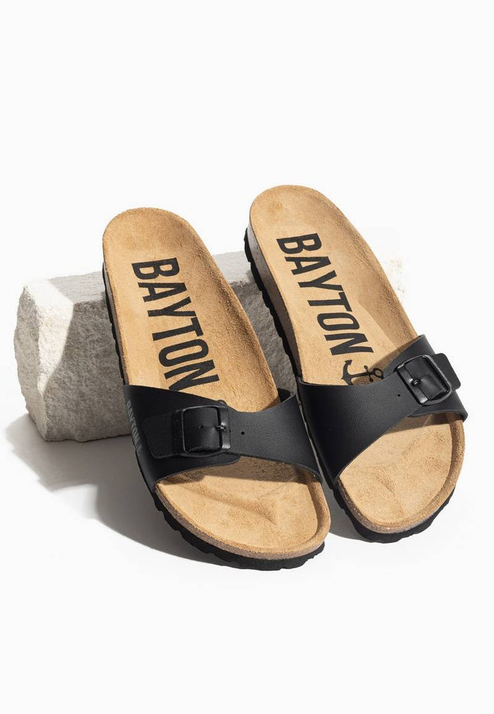 Bayton Sandales 1 Bride Zephyr Noir Bayton Femme