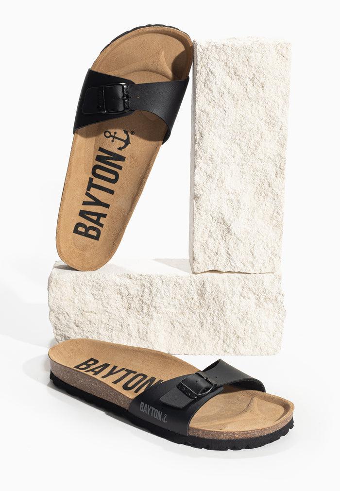 Bayton Sandales 1 Bride Zephyr Noir Bayton Homme
