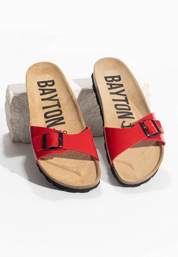 Bayton Sandales 1 Bride Zephyr Rouge Bayton Femme