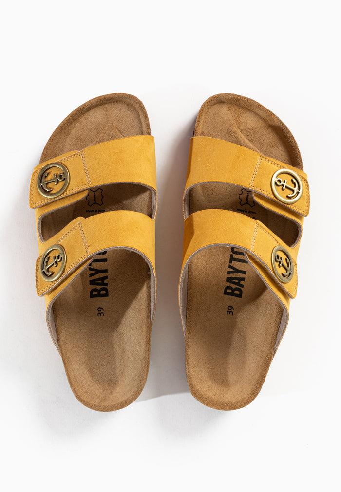 Bayton Sandales 2 Brides Anatol Jaune Bayton Femme