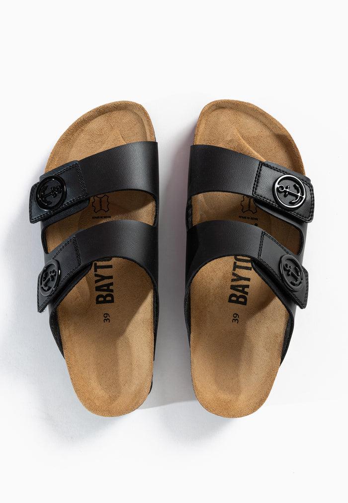 Bayton Sandales 2 Brides Anatol Noir Bayton Femme